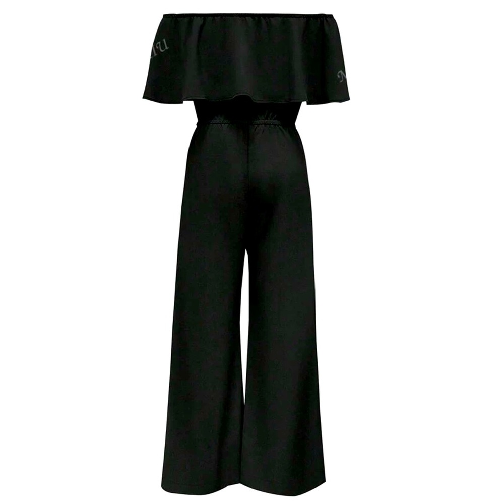 Elegant Black Off-Shoulder Jumpsuit NEW